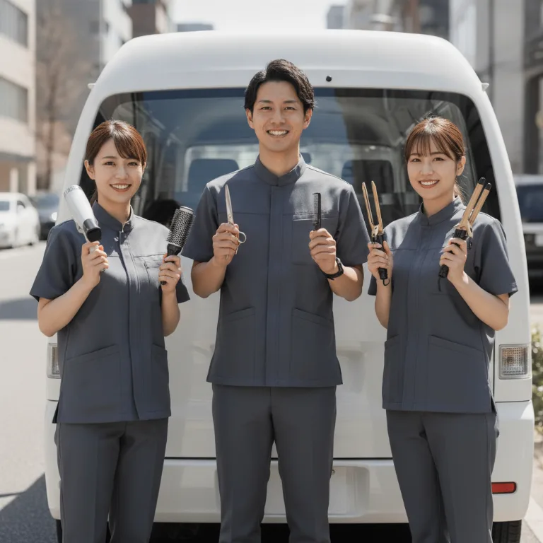 高級美容室 のチーム: Ageo