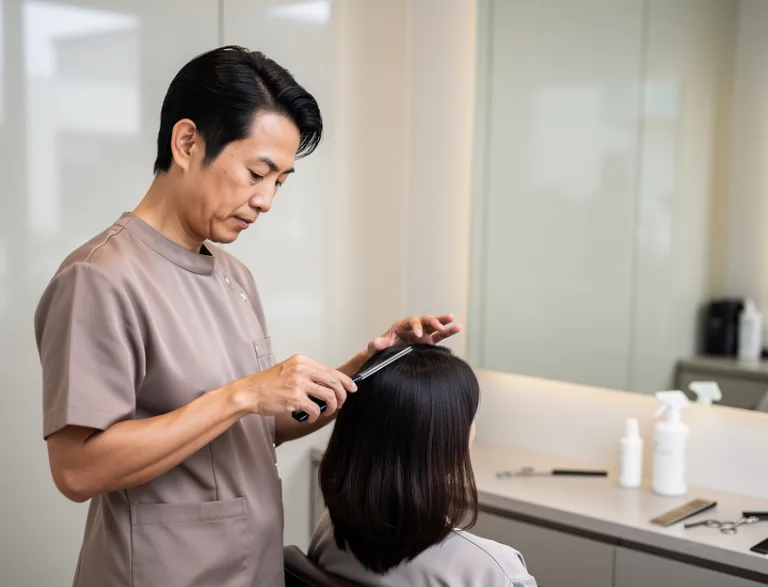 高級美容室 のサービス対応地域: Ageo